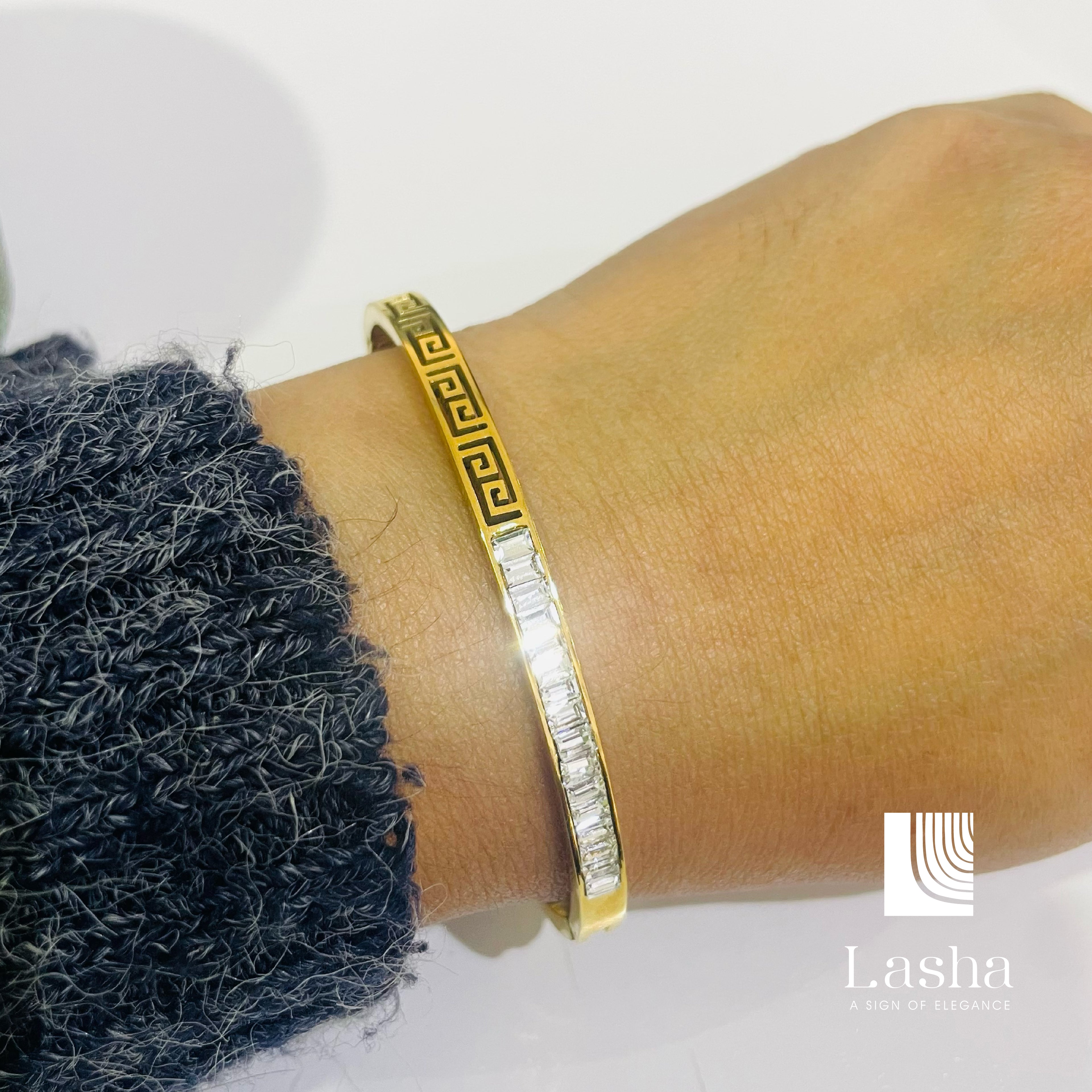 Greek Crystal Bracelet