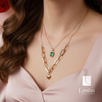 Emerald Heart Duo Layer