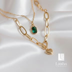 Emerald Heart Duo Layer